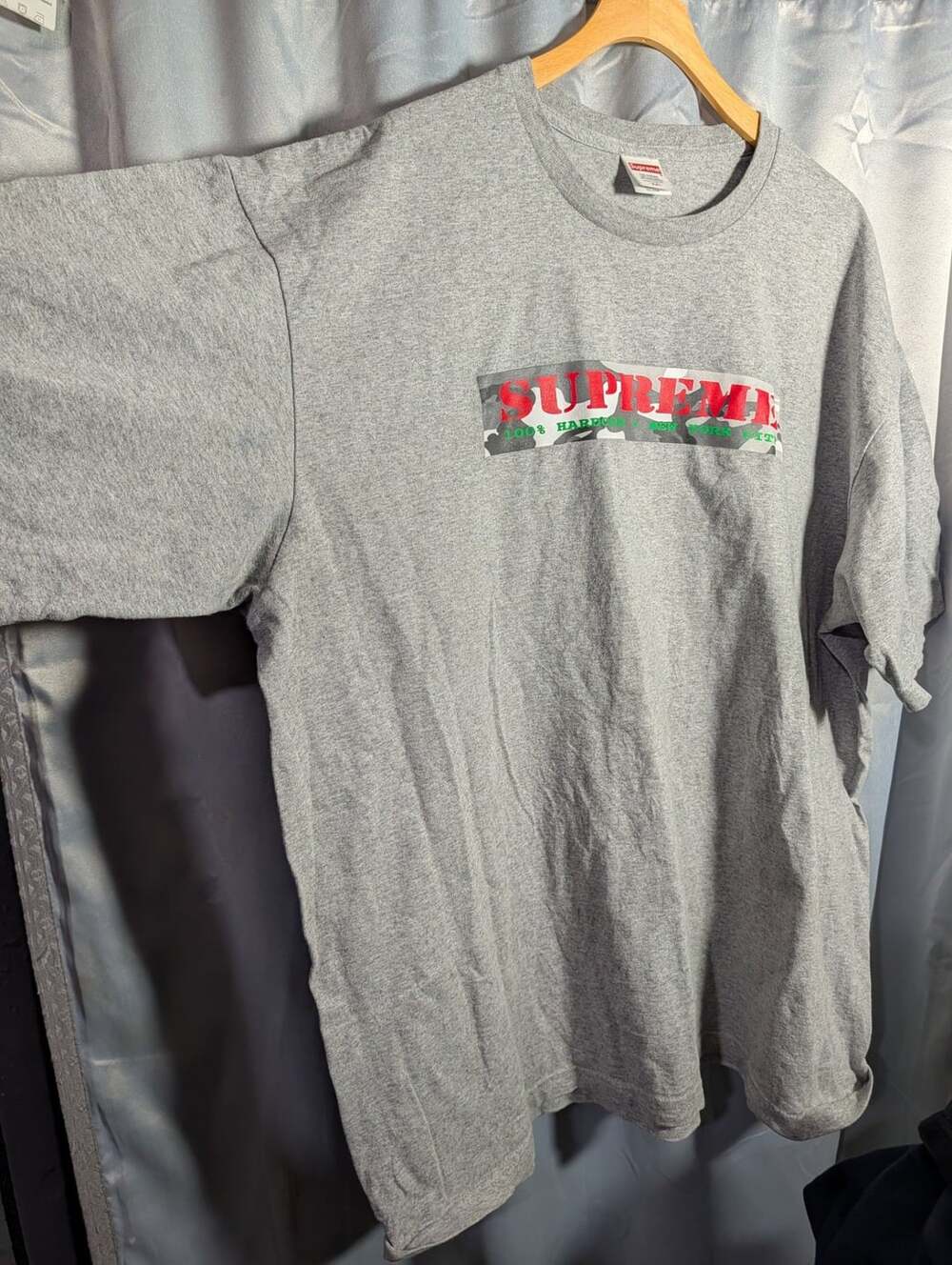 Supreme Hardcore Tee Heather Grey XXL
